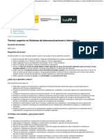 Portal Todo FP Técnico superior en Sistemas de telecomunicaciones e informáticos