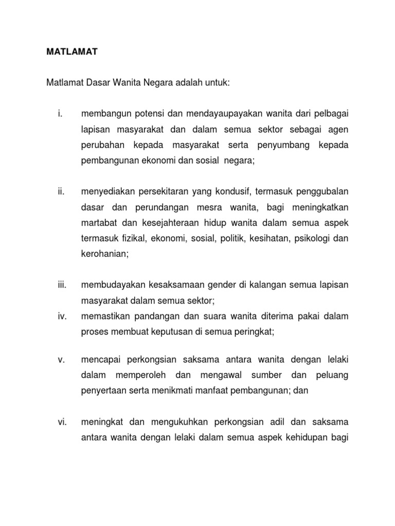 Dasar Wanita Negara Pdf