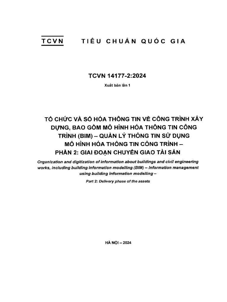 Tiêu Chuẩn Việt Nam-TCVN 14177-2 - 2024 | PDF