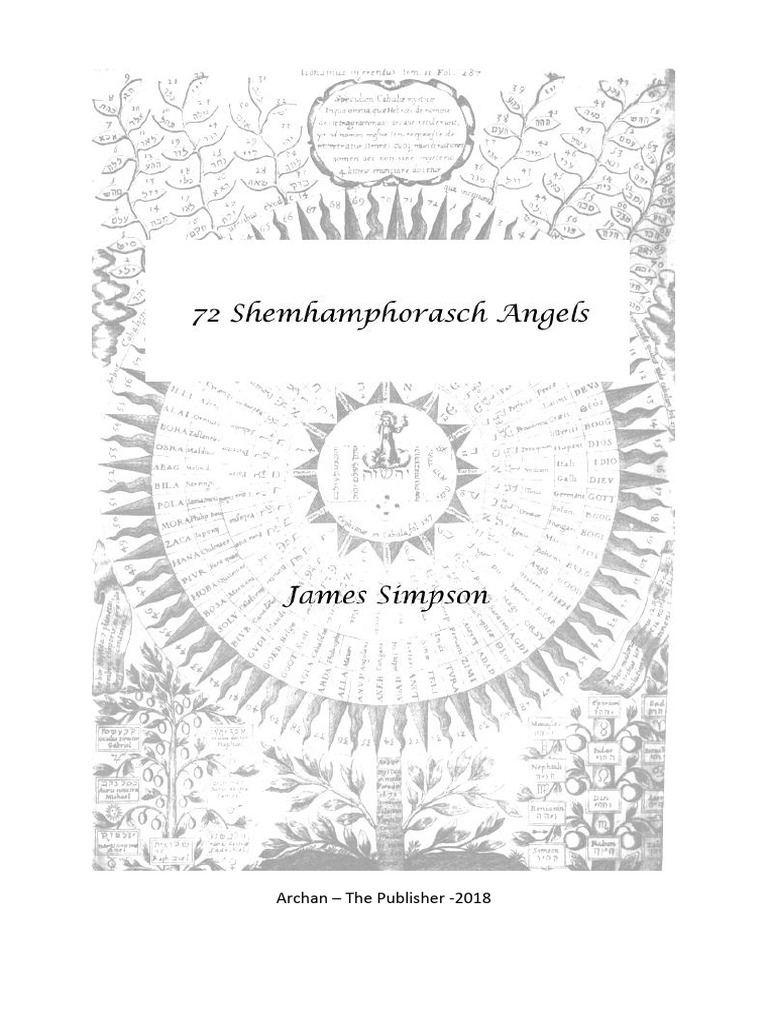 Rituals of the 72 Angels Explained | PDF | Kabbalah | Angel