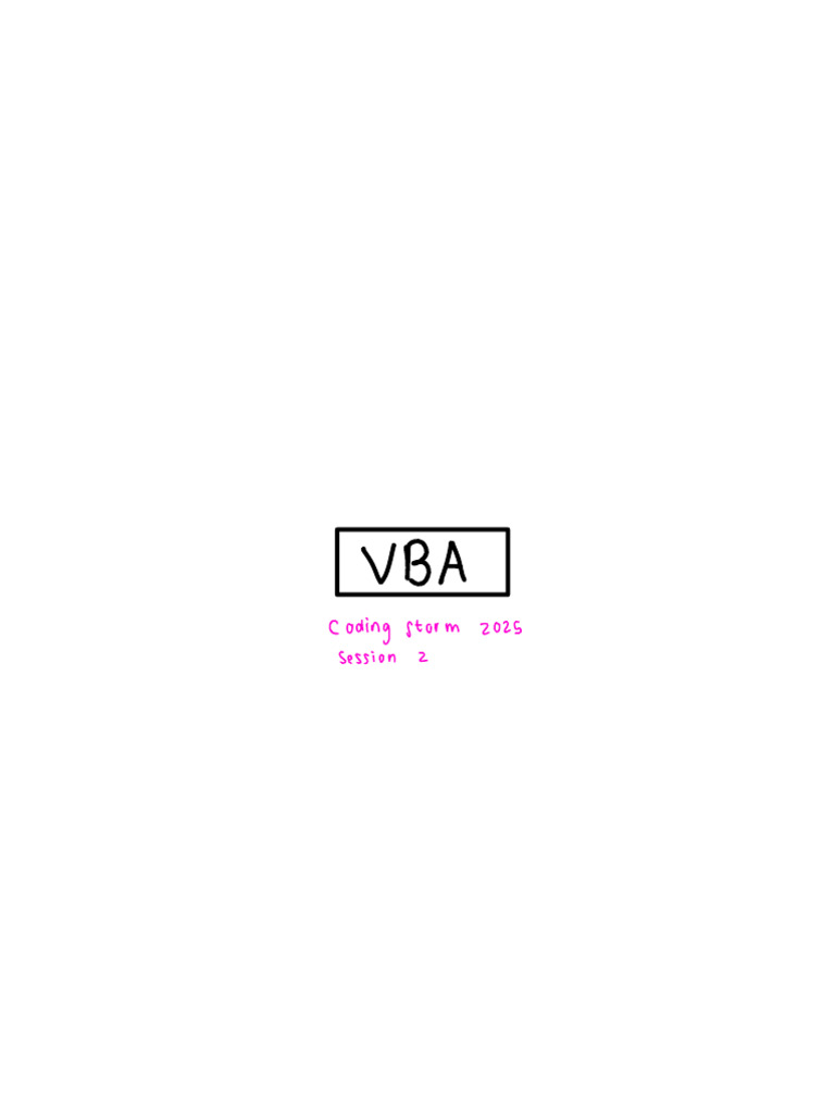 VBA Notes 1 Compressed 251016 091422 | PDF