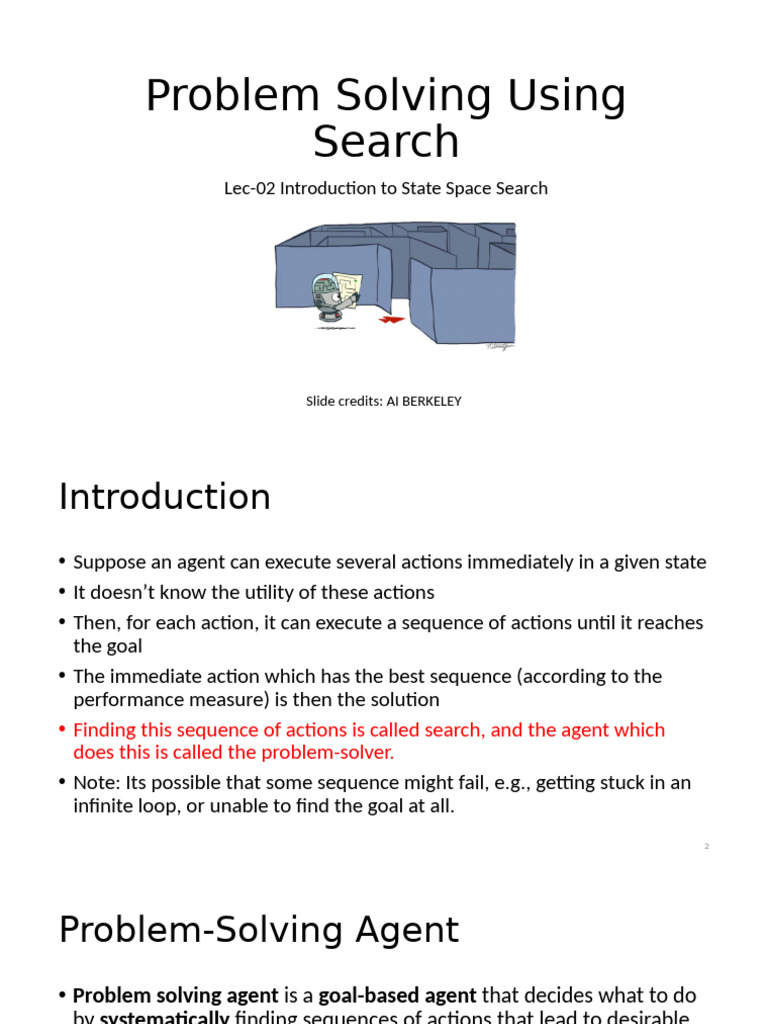 State Space Search in AI Problems | PDF | Theoretical Computer Science ...