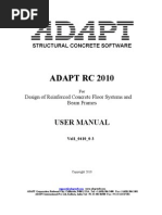 Adapt-Rc 2010 User Manual