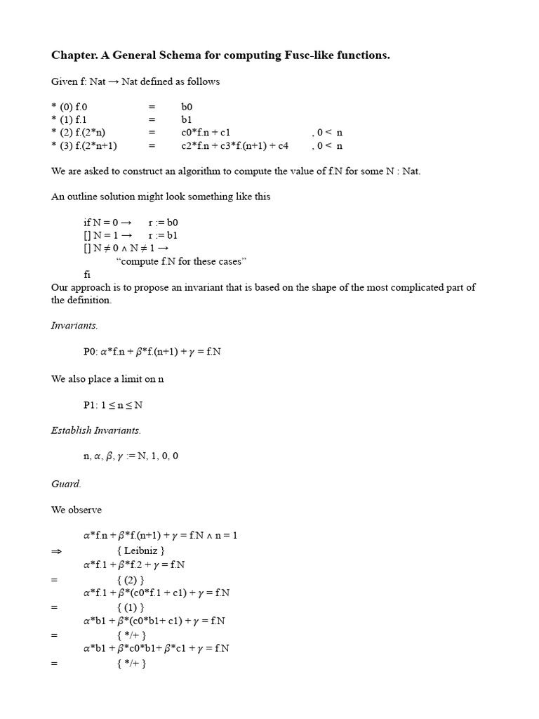 23-Chapter (Fusc-Like Functions) PDF | PDF