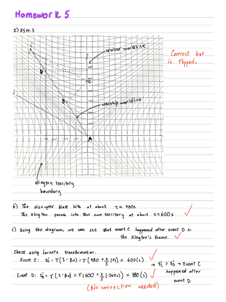 HW 5 Corrections | PDF