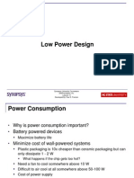 Low Power Design Techniques and Strategies