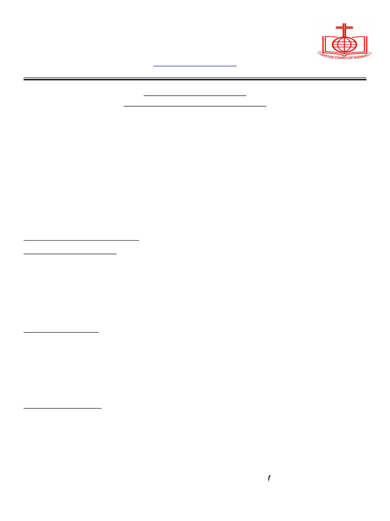 Sunday School Committee Kohna 26.04.2025 | PDF