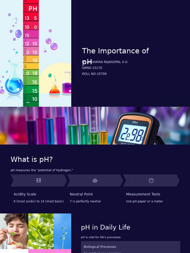 Understanding the Importance of pH | PDF