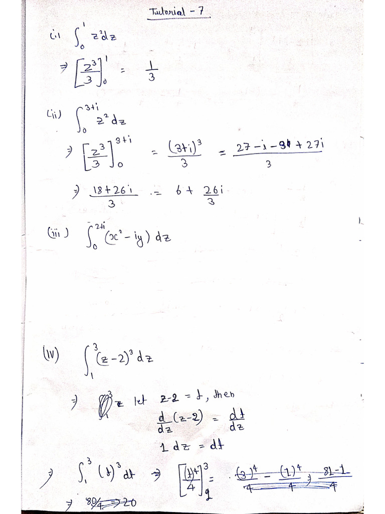 Solution Tutorial 7 | PDF