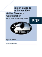 The Precision Guide to Windows Server 2008 Active Directory Configuration (MCTS Exam 70-640).Chapter 1