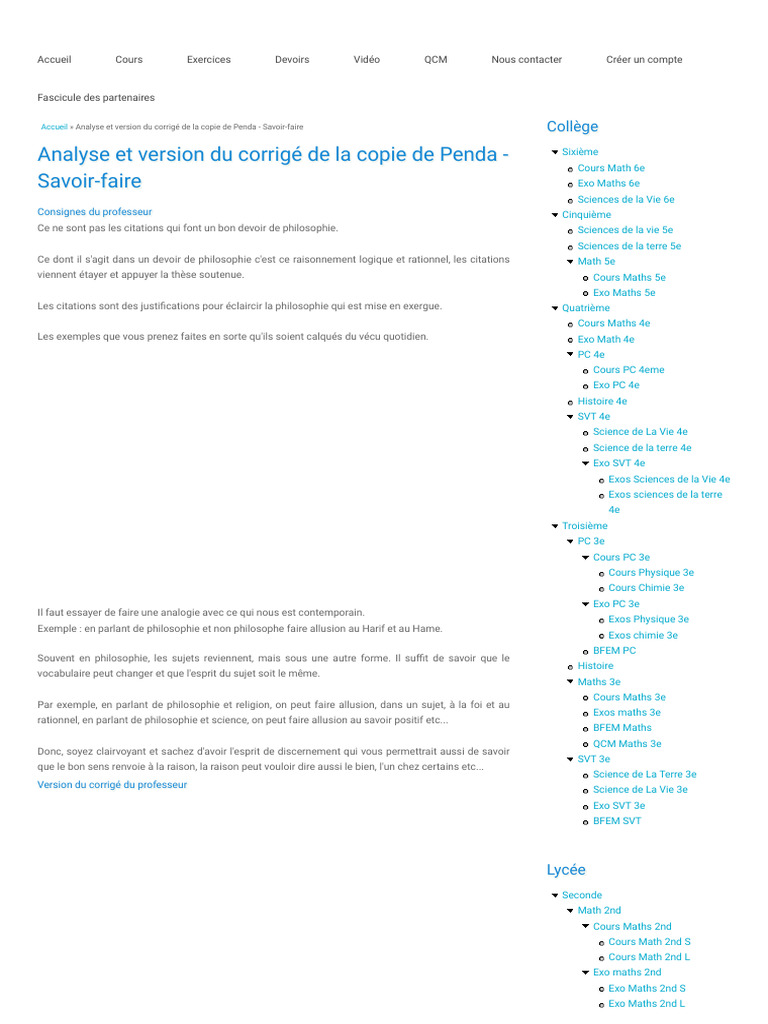 Philosophie et Religion : Analyse Critique | PDF | Mathématiques | Raison