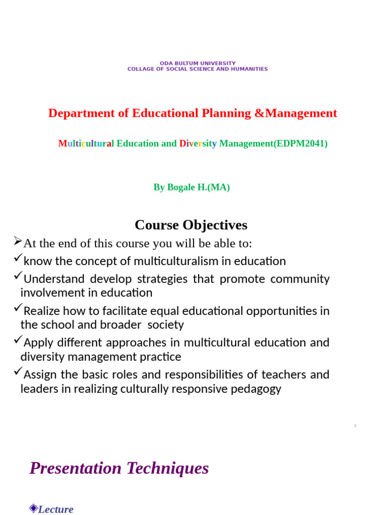 Multicultural Education Strategies Guide | PDF | Multiculturalism ...