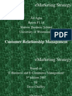 Emarketing Strategy: Ali Agha Room F1.18 Harrow Business School University of Westminster