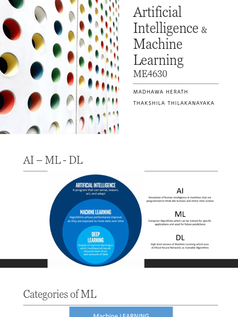 Artificial Intelligence & Machine Learning Day 02 | PDF | Support ...