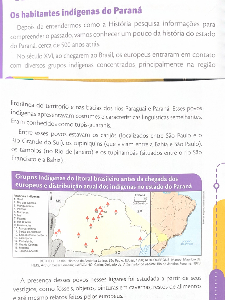 Os Habitantes Indígenas Do Paraná | PDF