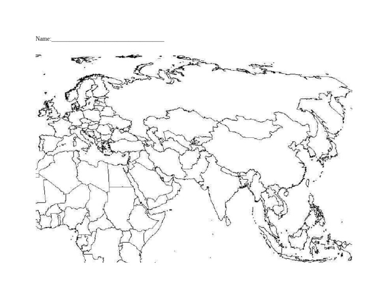 Blank Map | PDF