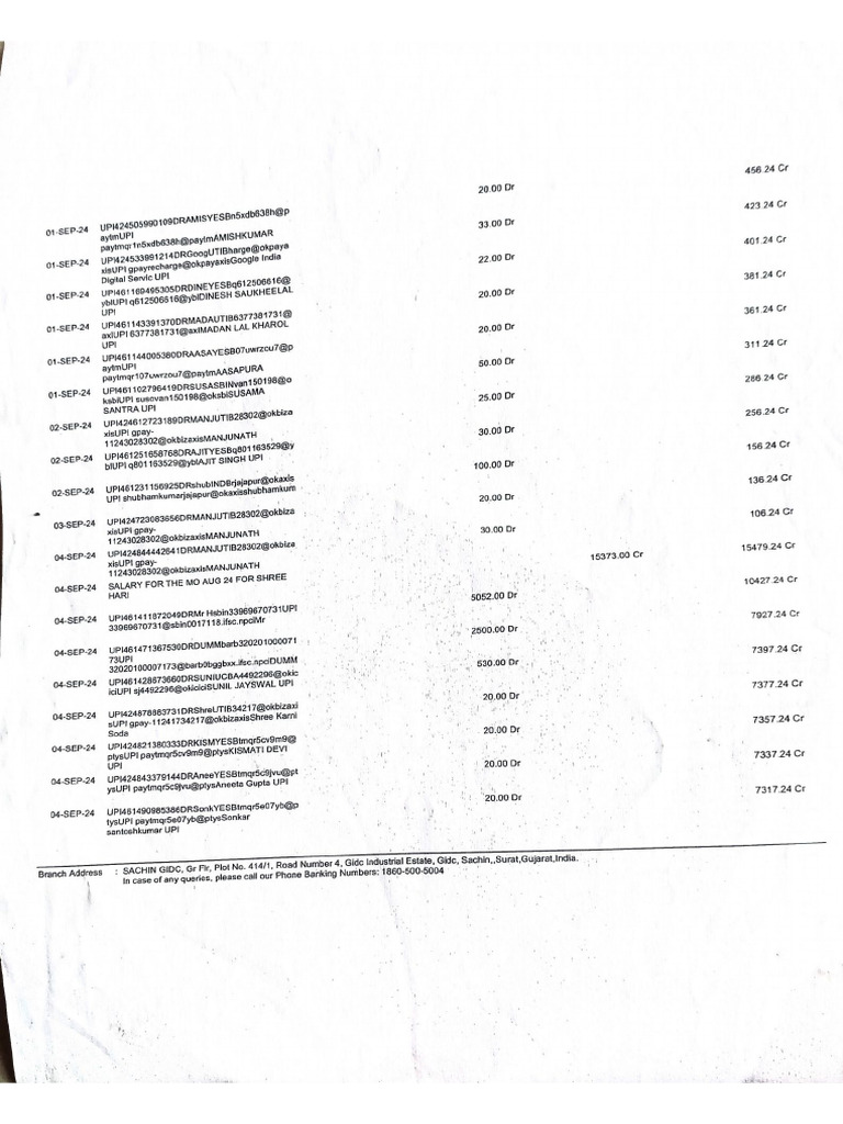 Bank 1 | PDF