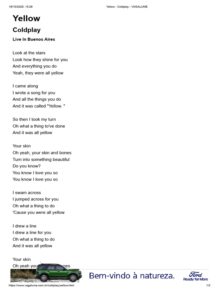 Coldplay's 