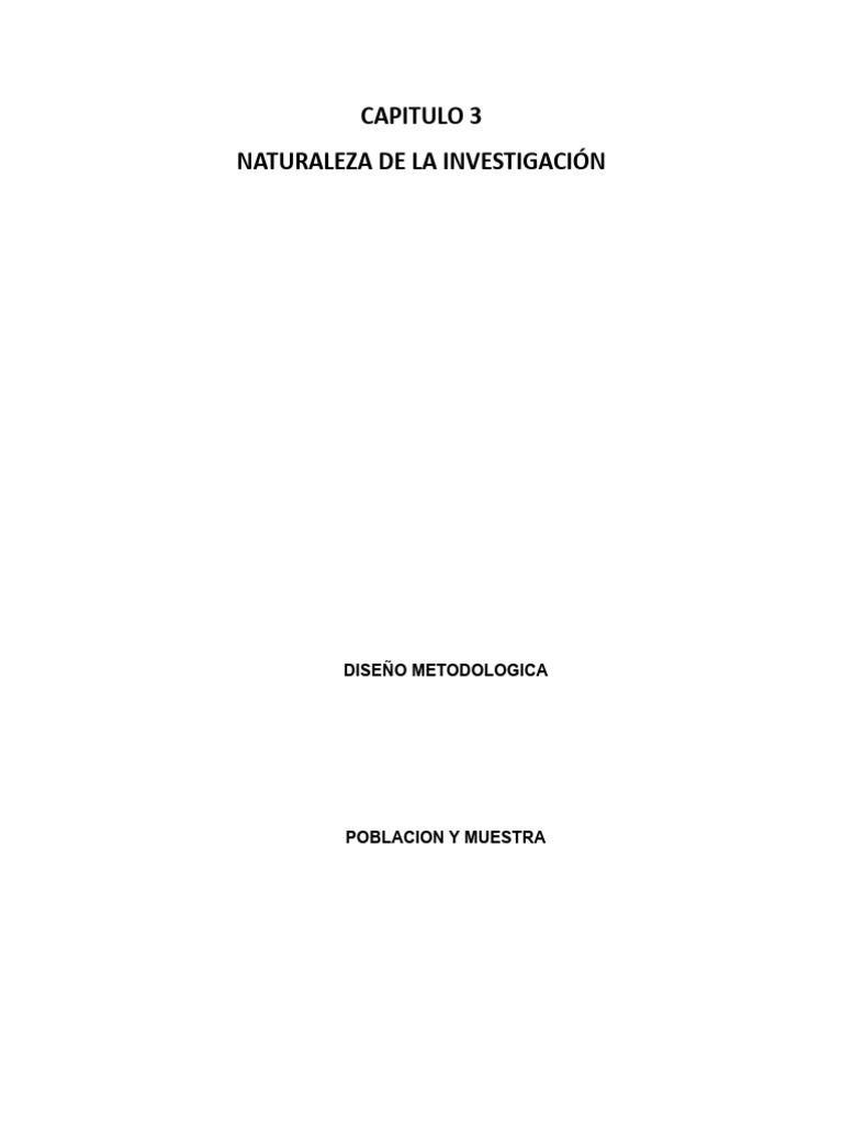 Capitulo 3 | PDF
