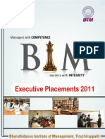 BIM Executive Placement Report