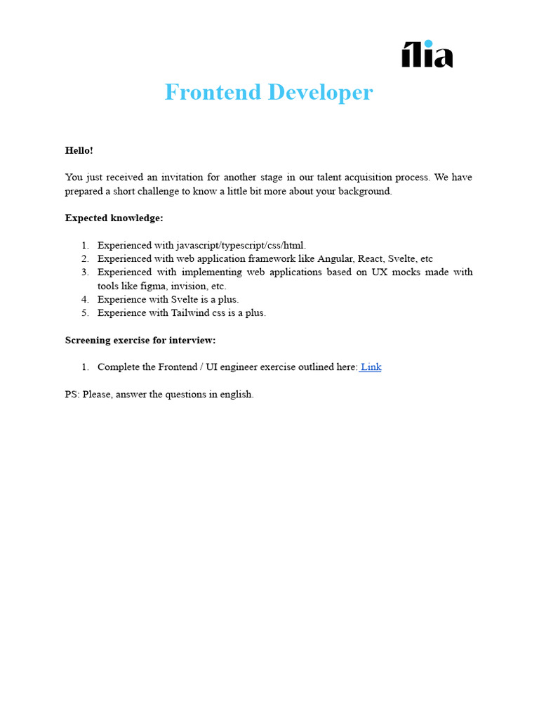 Frontend Developer - JPMC | PDF