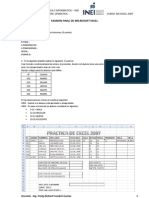 Examen Final de Microsoft Excel