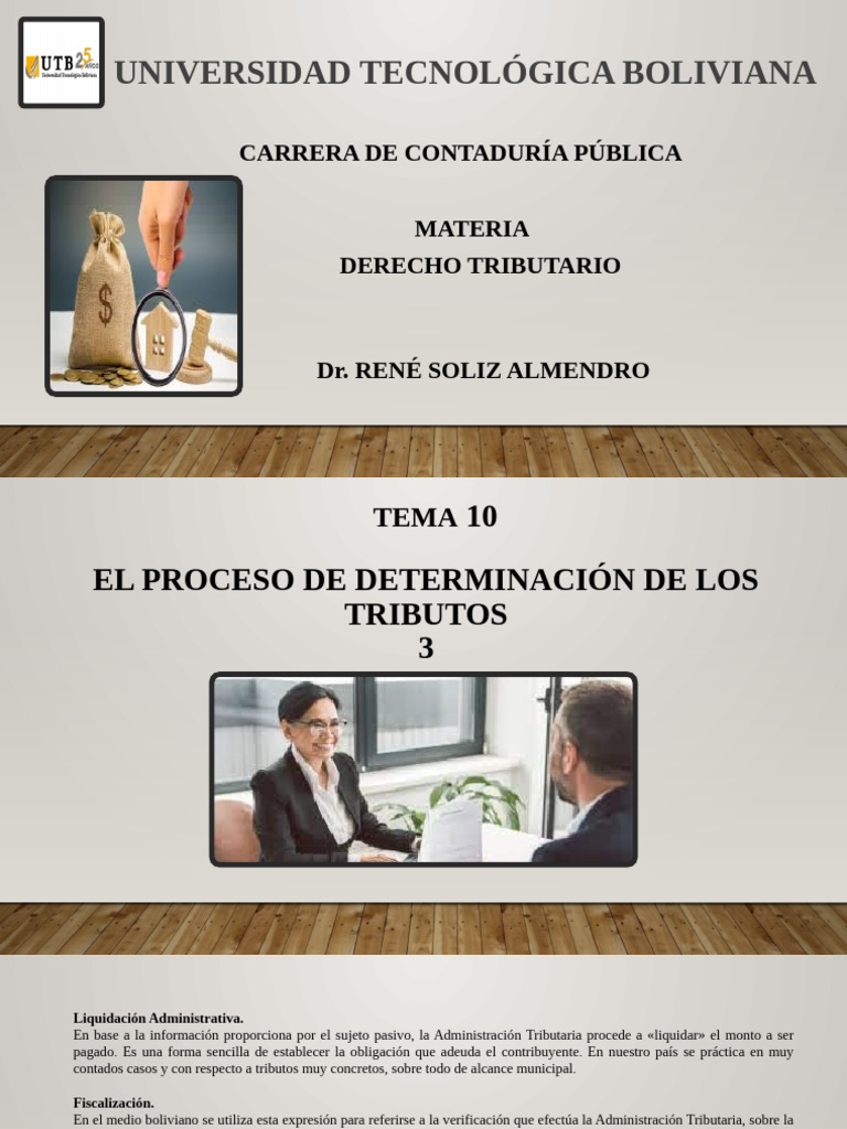 Proceso de Determinación de Tributos | PDF | Contabilidad | Auditoría