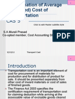 Determination of Average Equalized) Cost of