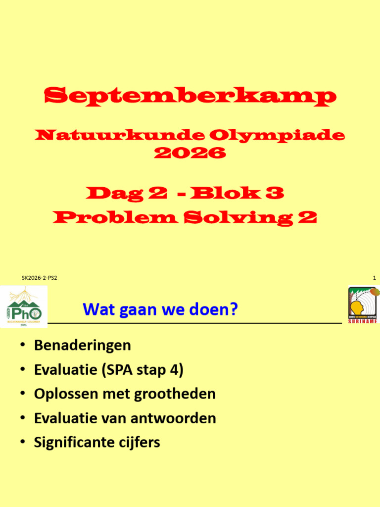SK2026-2 Problem Solving 2 | PDF