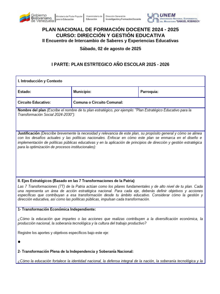 Dgifd PNFD Sistematización II Encuentro Curso Dirección y Gestión ...