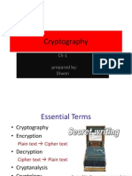 Cryptography: Ch-1 Prepared By: Diwan