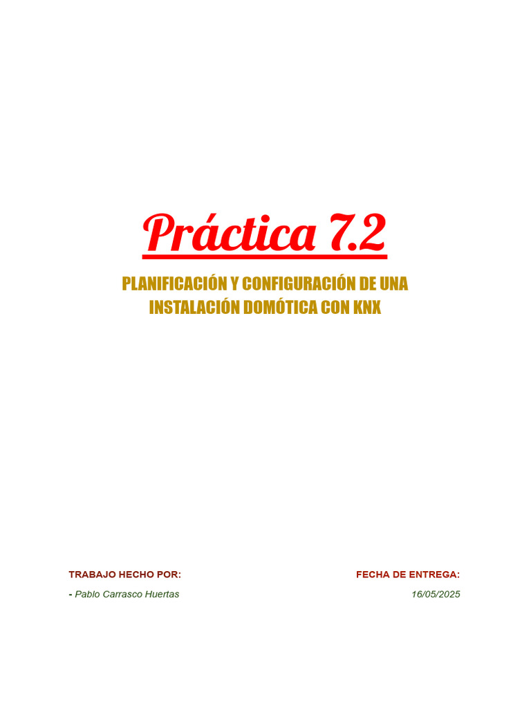 Carrasco Huertas Tarea 7 2 Pdf Automatización Del Hogar Electrónica