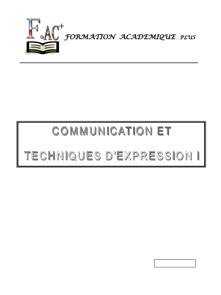 Techniques de Communication Efficaces | PDF | Communication non verbale ...