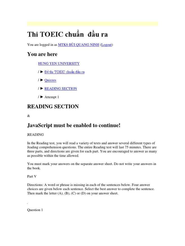 Dap An de So 01 | PDF
