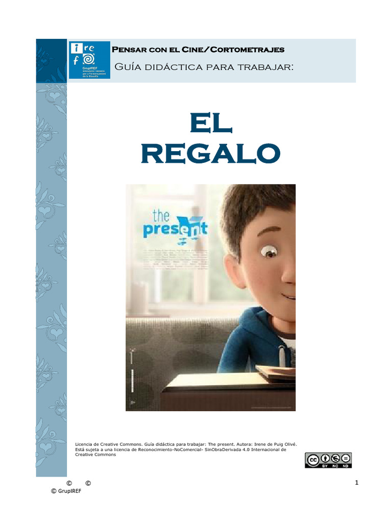 Guía Didáctica: El Regalo en el Cine | PDF