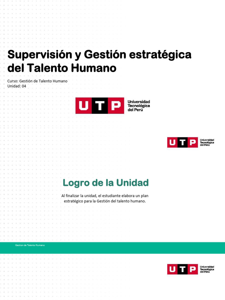 S17 s1 - NUEVAS TENDENCIAS EN LA GESTION DE TALENTO HUMANO | PDF ...