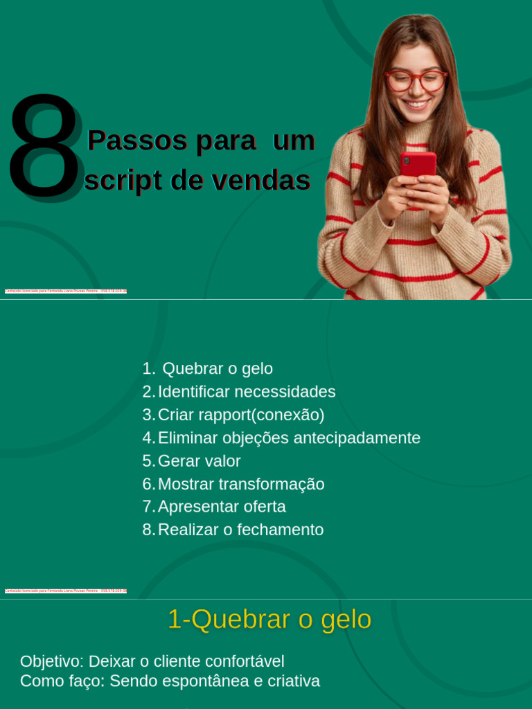 8 Passos para um Script de Vendas Eficaz | PDF
