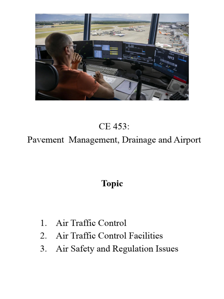 Air Traffic Control Overview | PDF | Instrument Flight Rules | Visual ...