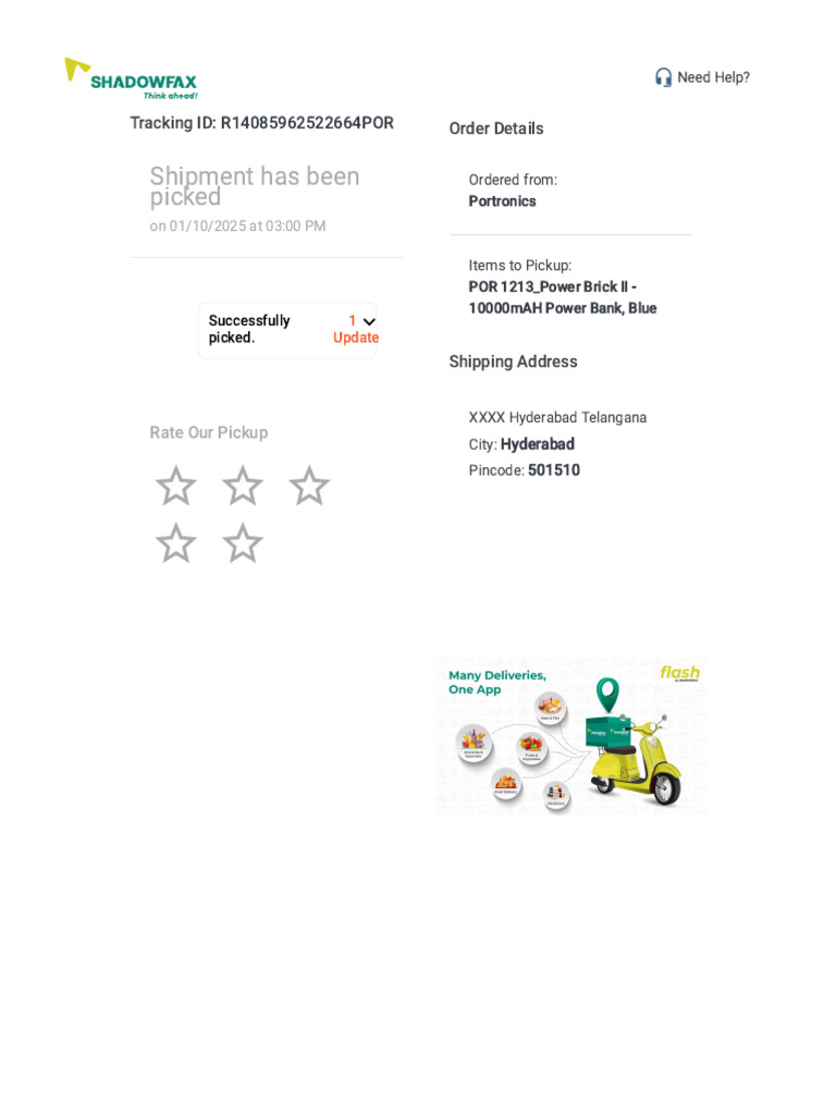 Order Tracking 1 | PDF
