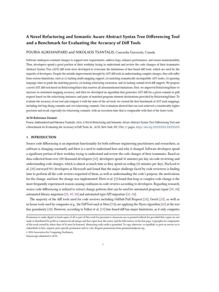 A Novel Refactoring and Semantic Aware | PDF | Parameter (Computer ...