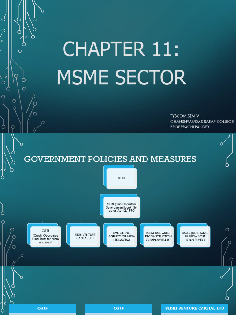Governemnt Measures Msme | PDF | Credit | Finance & Money Management