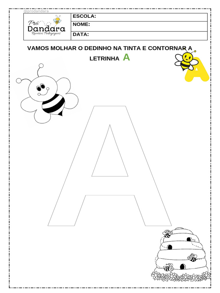Letra A 1 | PDF
