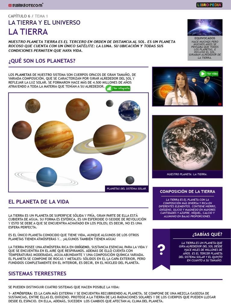 Composición y vida en la Tierra | PDF | Tierra | Dom