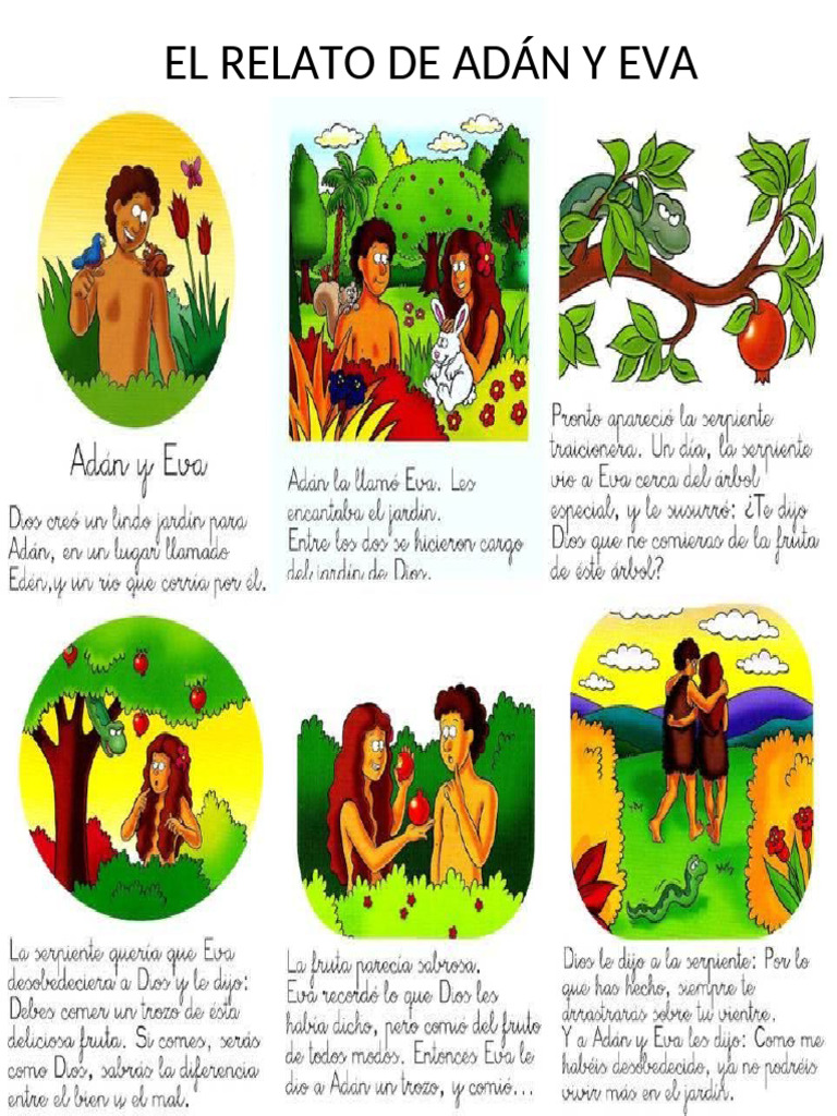 Historia de Adan y Eva | PDF