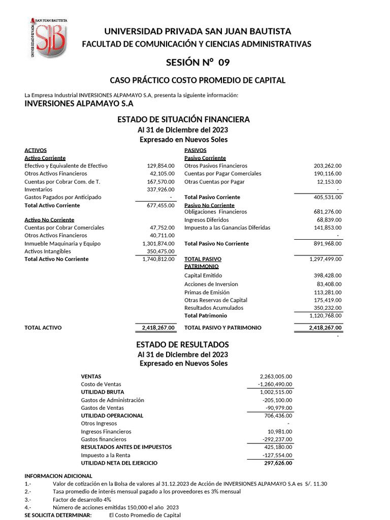 Dirección Financiera s3 s9 1 | PDF | Inversiones | Compartir (Finanzas)