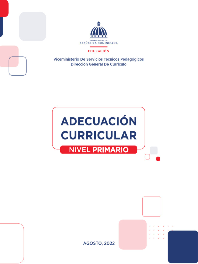 Adecuación Curricular Primaria 2024 | PDF | Plan de estudios ...