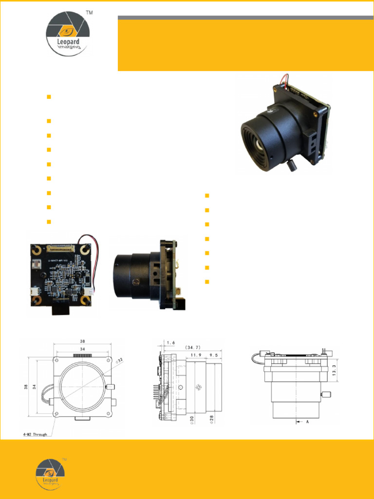 IMX477 CMOS Sensor Data Sheet | PDF | Camera Lens | Pixel