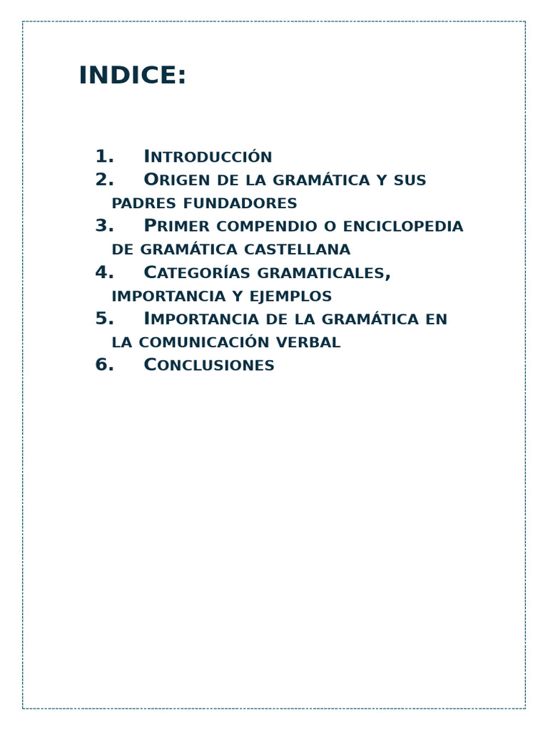Importancia de la Gramática en el Idioma | PDF | Palabra | Gramática