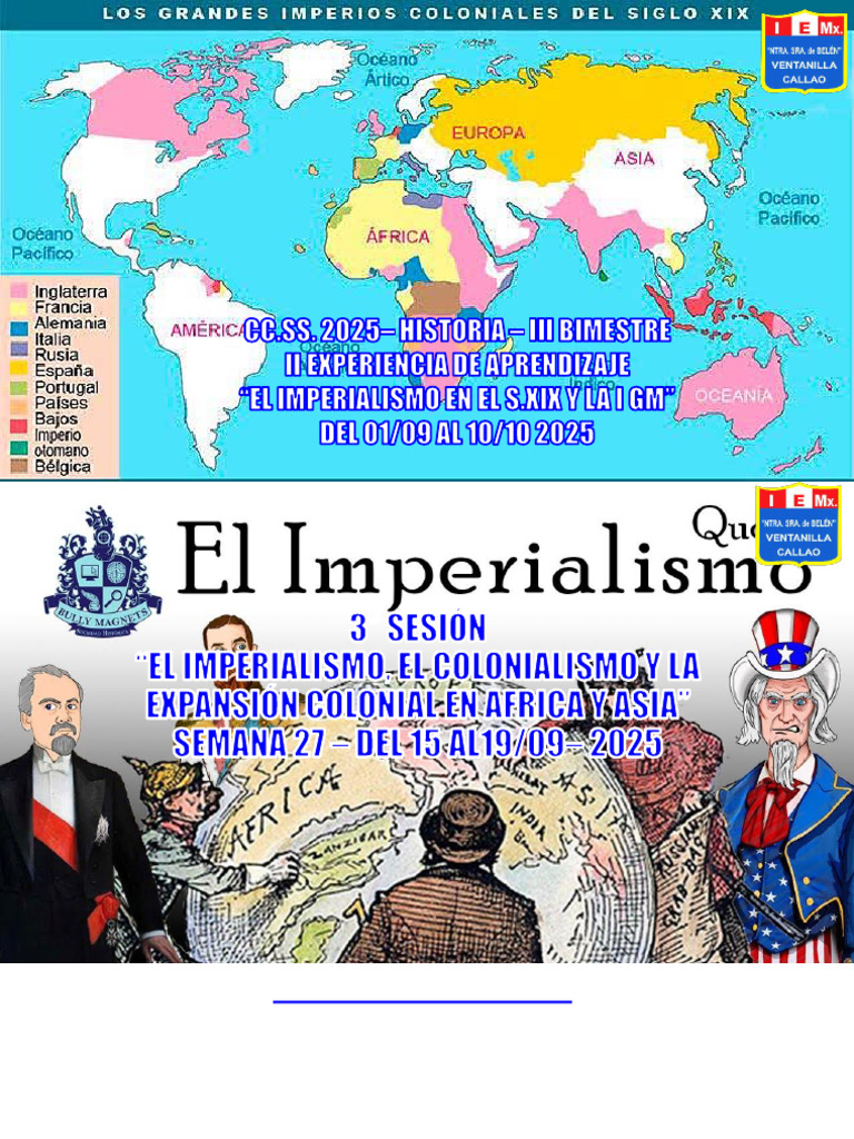 Imperialismo y Colonialismo en el S.XIX | PDF | Colonialismo | Imperialismo