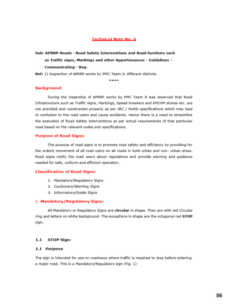 Road Safety Interventions Guidelines | PDF | Road | Intersection (Road)